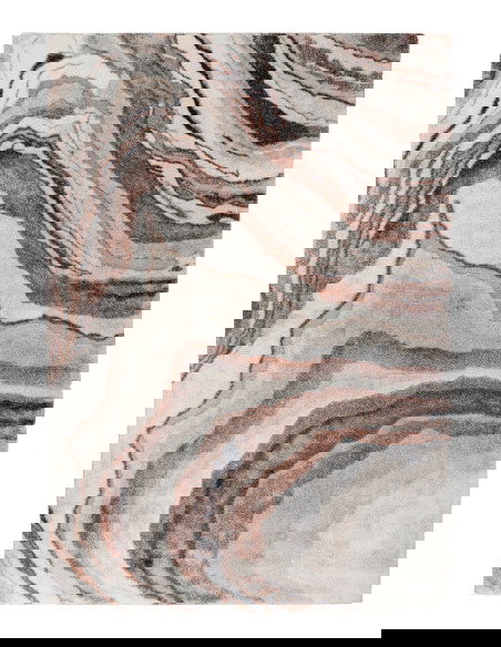 Tappeto moderno Bologna 461 Terra per salotto elegante