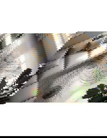 Tappeto moderno Bologna 462 grigio per salotto elegante