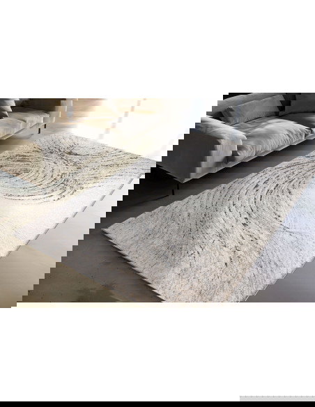 Tappeto moderno Bologna 462 grigio per salotto elegante