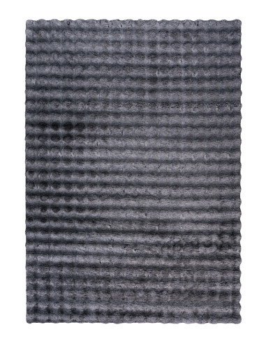Tappeto moderno Calypso antracite per salotto elegante