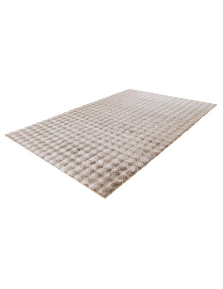 Tappeto moderno Calypso beige trapuntato