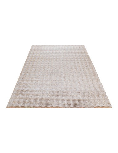 Tappeto moderno Calypso beige trapuntato