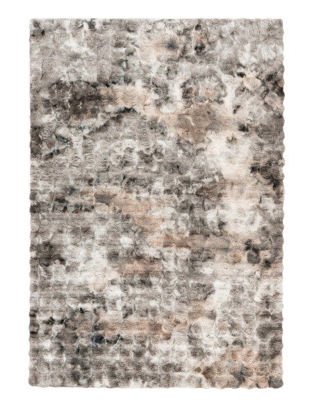 Tappeto moderno Camouflage grigio 845