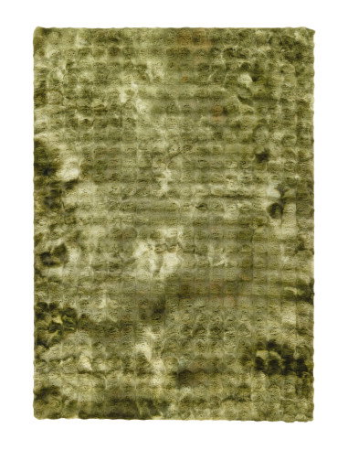 Camouflage 845 Green Plush Rug – Durable Synthetic Carpet