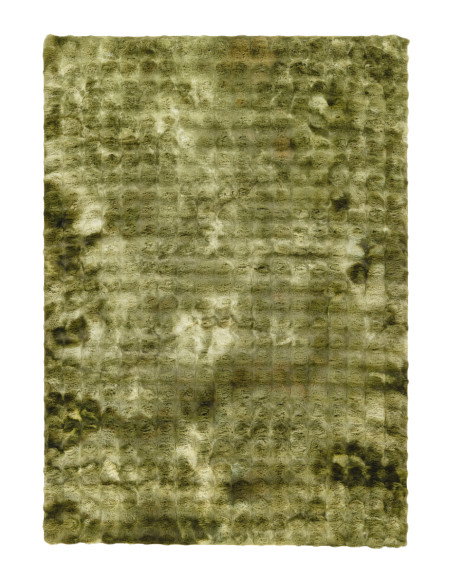 Tappeto moderno Camouflage verde 4,3 cm