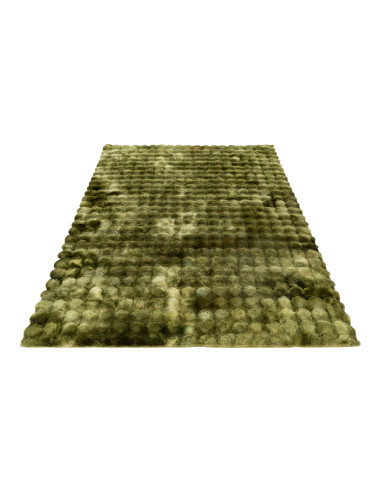 Camouflage 845 Green Plush Rug – Durable Synthetic Carpet