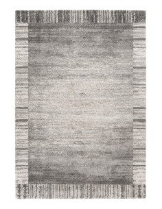 Tappeto moderno grigio Canyon 970 per salotto