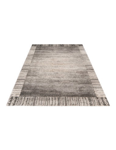 Tappeto moderno grigio Canyon 970 per salotto