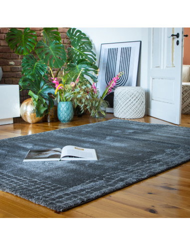 Canyon 972 Anthrazit Modern Geometric Rug