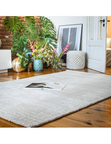 Canyon 972 Cream Rug – Elegant Geometric Carpet