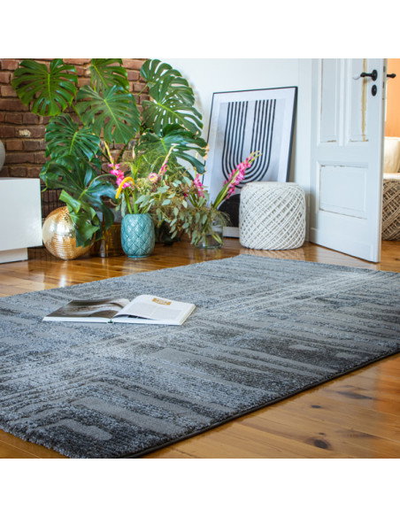 Canyon 973 Anthrazit Rug – Modern Geometric Carpet