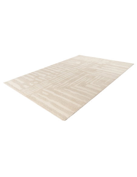 Canyon 973 Cream Geometric Rug – Soft & Durable