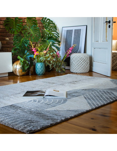 Canyon 975 Taupe Modern Geometric Rug