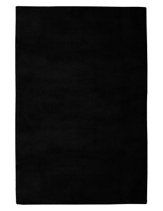 Tappeto moderno nero rotondo Cha Cha 535