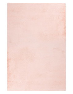 Tappeto moderno rosa cipria morbido e elegante