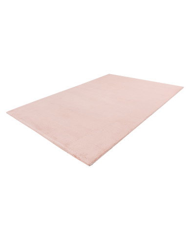 Tappeto moderno rosa cipria morbido e elegante