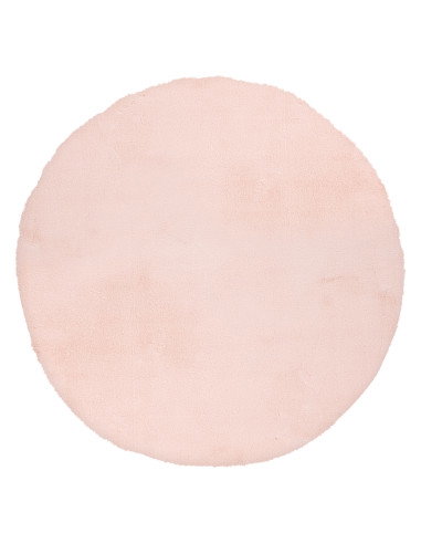 Tappeto moderno rosa cipria morbido e elegante