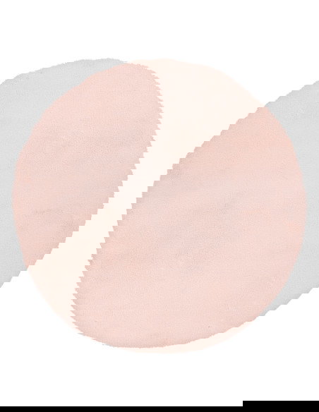 Tappeto moderno rosa cipria morbido e elegante