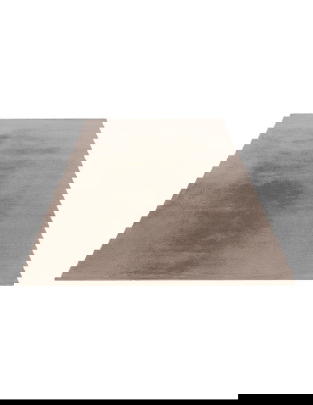 Tappeto moderno tortora rotondo per salotto