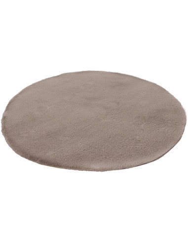 Cha Cha 535 Taupe Round Rug – Soft Hand-Tufted Carpet