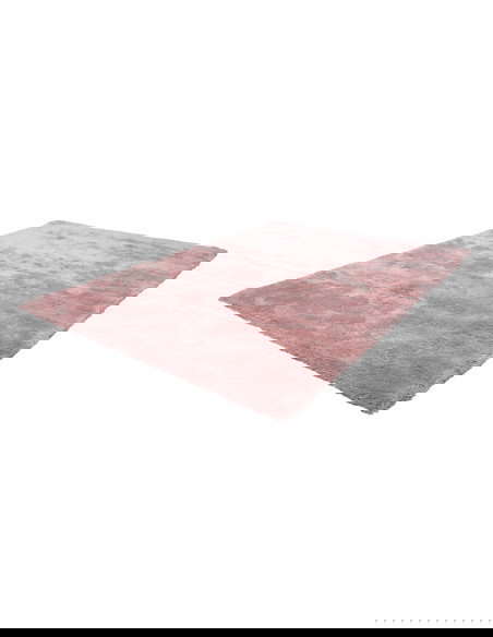 Tappeto moderno rosa cipria morbido e resistente