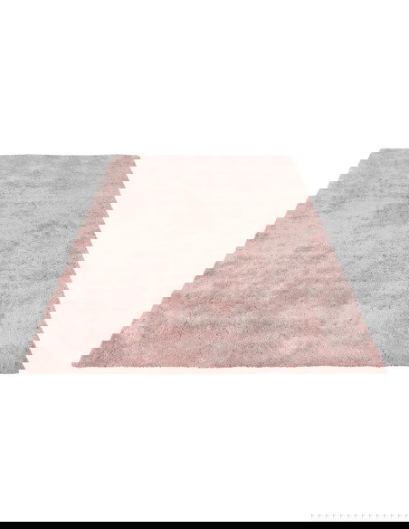 Tappeto moderno rosa cipria morbido e resistente