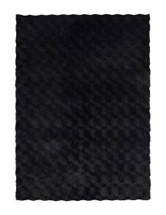 Tappeto salotto moderno Diamond Cut 800 antracite
