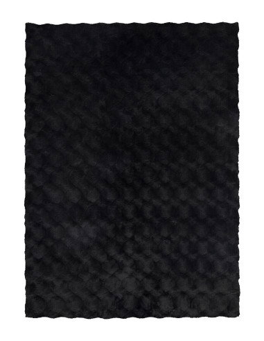 Tappeto salotto moderno Diamond Cut 800 antracite