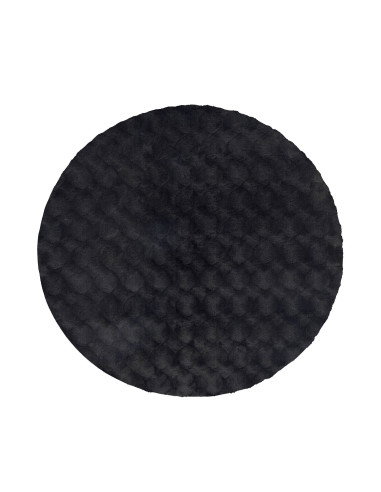 Diamond Cut 800 Anthrazit Round Rug – Modern Elegant Carpet