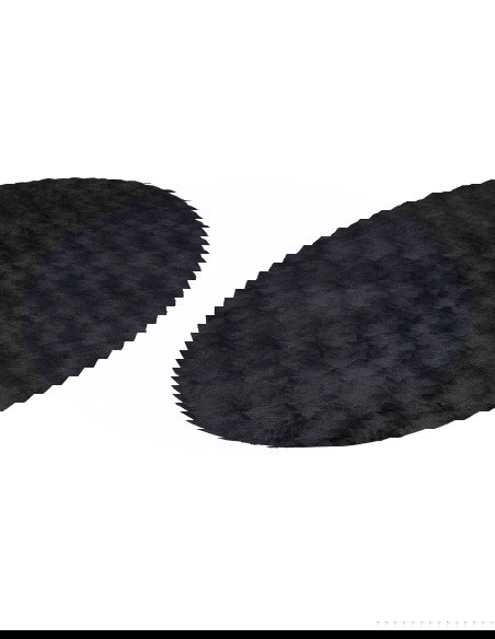 Diamond Cut 800 Anthrazit Round Rug – Modern Elegant Carpet