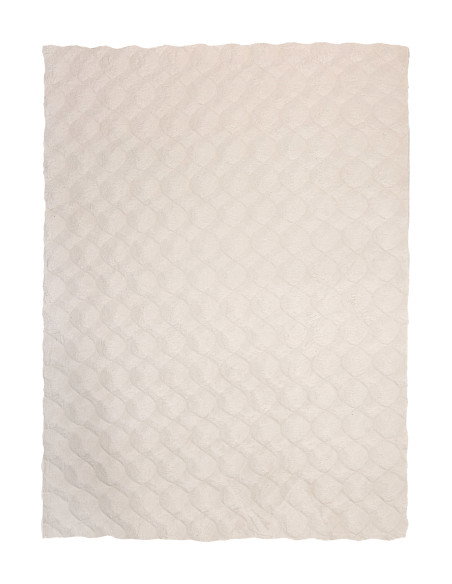 Tappeto moderno crema Diamond Cut 800