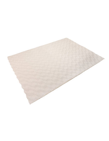 Tappeto moderno crema Diamond Cut 800