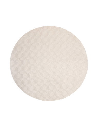 Diamond Cut 800 Cream Rug – Elegant Round Carpet