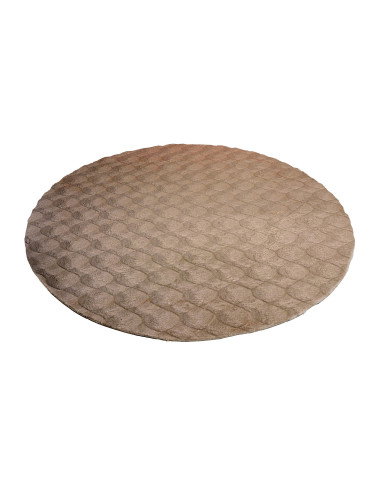 Diamond Cut 800 Cream Rug – Elegant Round Carpet