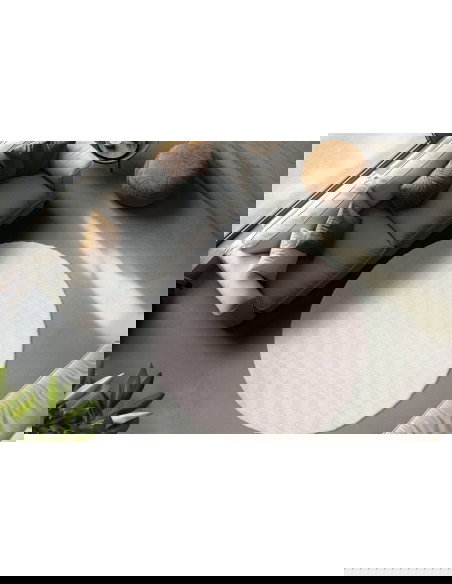 Diamond Cut 800 Cream Rug – Elegant Round Carpet