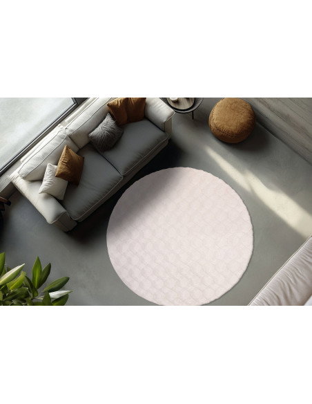 Tappeto moderno crema Diamond Cut 800