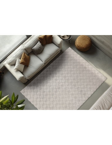 Diamond Cut 800 Grey Round Rug – Modern Soft Texture