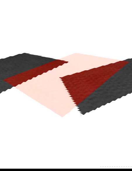 Diamond Cut 800 Redd Red Round Rug – Soft & Durable