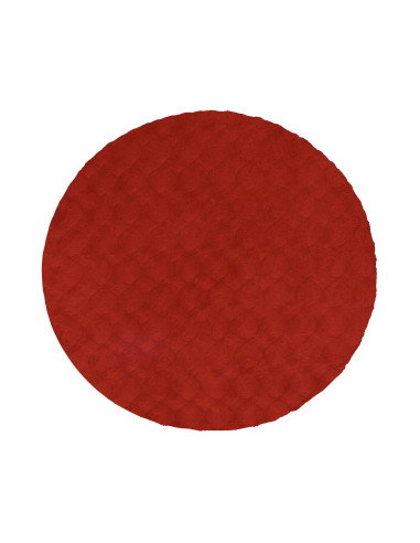 Diamond Cut 800 Redd Red Round Rug – Soft & Durable