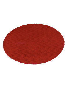 Tappeto moderno rosso Diamond Cut 800 2