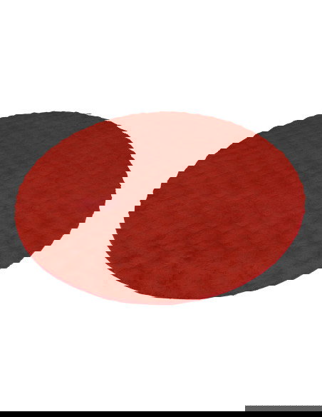 Diamond Cut 800 Redd Red Round Rug – Soft & Durable