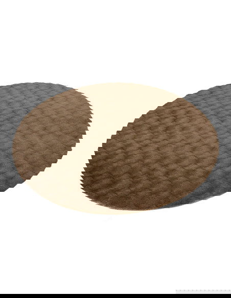 Tappeto moderno Diamond Cut 800 tortora