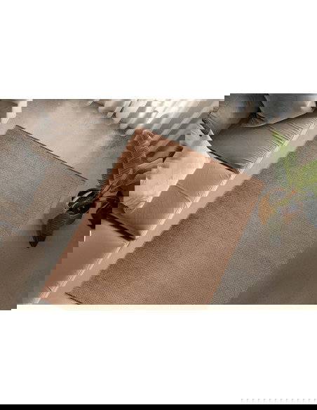 Tappeto moderno oro En Vogue 400 per salotto elegante