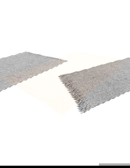 Eskil 515 Grey Handwoven Wool Rug – Soft & Durable