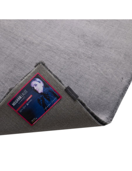 Tappeto salotto grigio moderno elegante e resistente