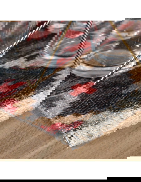 Ethno 261 Multi Geometric Rug – Vibrant Turkish Carpet