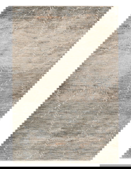 Everest 420 Multi Modern Geometric Rug in Soft Earth Tones