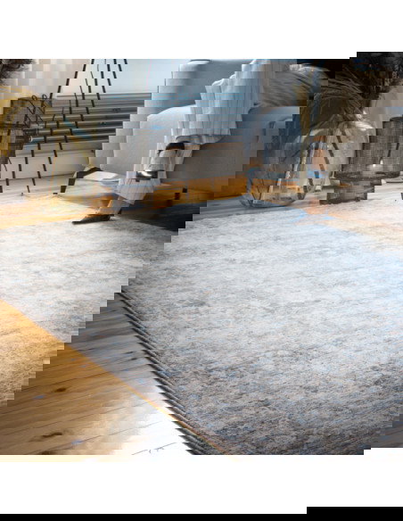 Everest 432 Coffee Vintage Rug – Durable Polyester Carpet