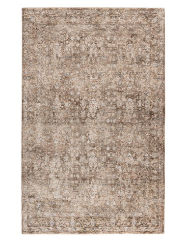 Everest 432 Coffee Vintage Rug – Durable Polyester Carpet