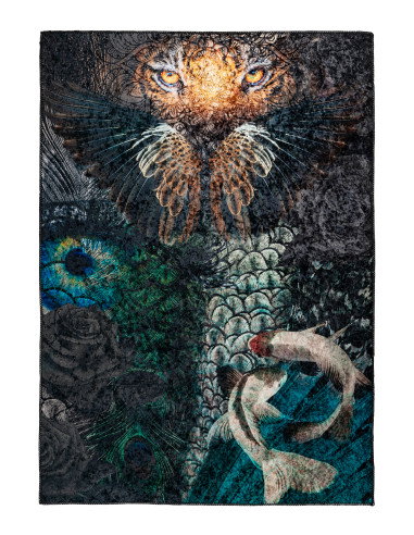 Exotic 210 Multi-Color Floral Rug – Vibrant Design